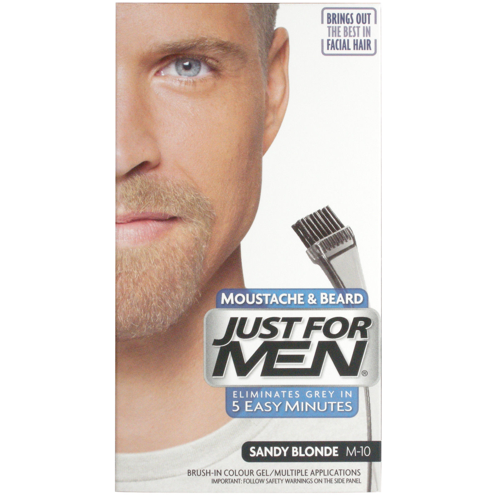 JUST FOR MEN SKJEGGFARGE - SANDY BLOND - M10